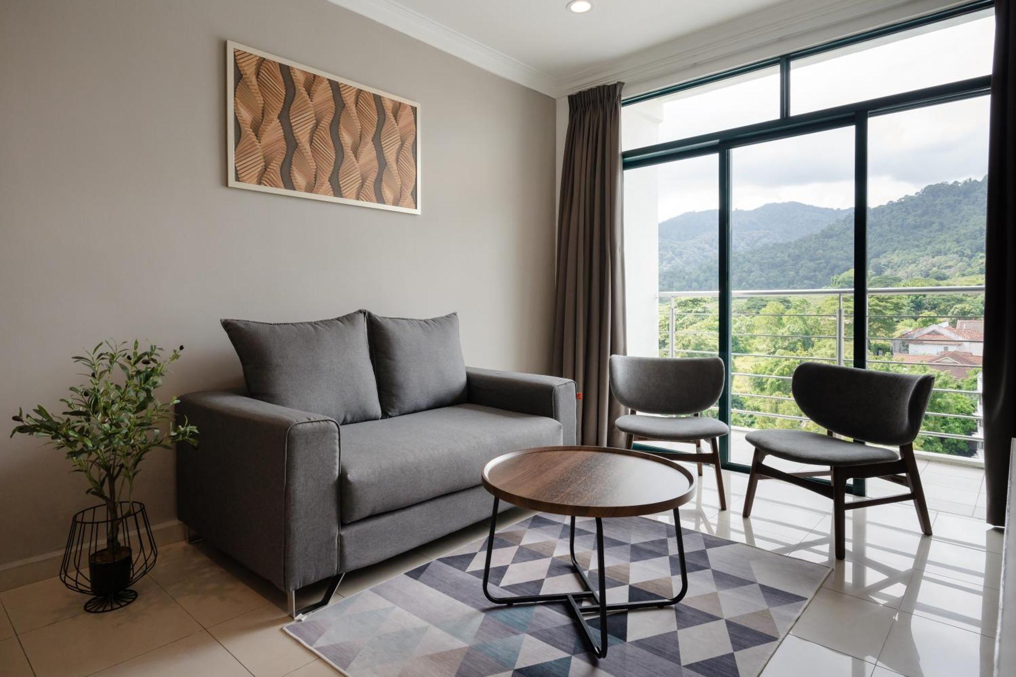 Golden View Serviced Apartments Tanjung Tokong Exteriér fotografie