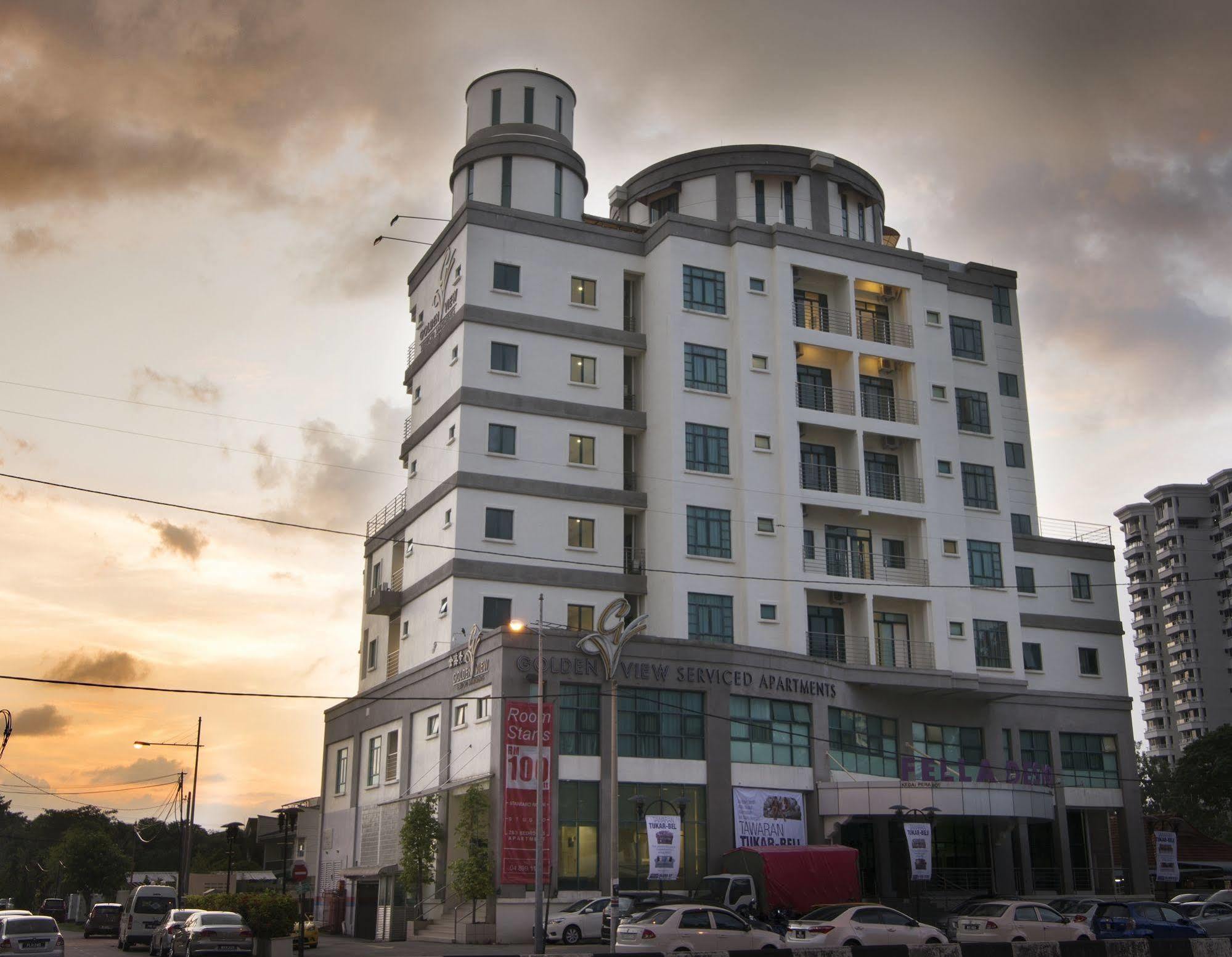 Golden View Serviced Apartments Tanjung Tokong Exteriér fotografie